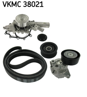SKF VKMC 38021 Vízpumpa+bordásszíj készlet